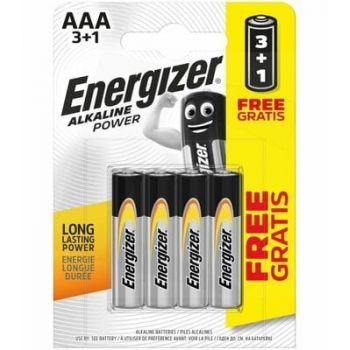 Hlavný obrázok Energizer alkalická batéria mikrotužka AAA 3+1gratis