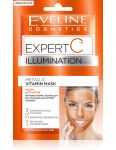 EVELINE Expert C rozjasňujúca vitamínová maska 3v1 2x5ml