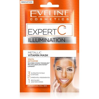 Hlavný obrázok EVELINE Expert C rozjasňujúca vitamínová maska 3v1 2x5ml