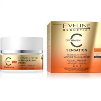 Hlavný obrázok EVELINE Sensation Bio VitamínC 50+ pleťovy denný krém 50ml