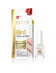 EVELINE Total Action 8in1 Golden Shine lak na nechty 12ml