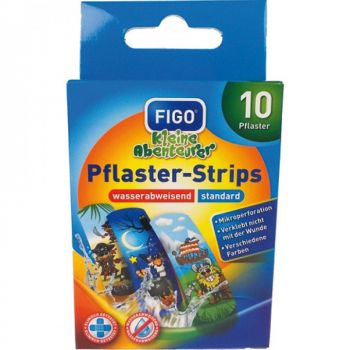 Hlavný obrázok Figo Plaster-Strips detské vodeodolné náplaste pre chlapcov 10ks