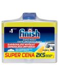 Finish Lemon čistič umývačky riadu 2x250ml