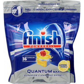 Hlavný obrázok Finish tabs Quantum All in 1 Lemon do umývačky riadu 36ks