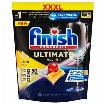 Hlavný obrázok Finish Ultimate All in 1 Lemon kapsule do umývačky riadu 50ks