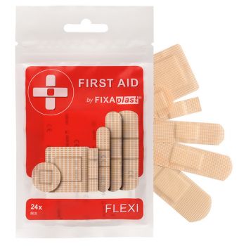 Hlavný obrázok FIXAplast FIRST AID Flexi náplasť Mix 24ks