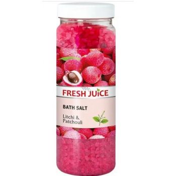 Hlavný obrázok Fresh Juice Litchi & Patcholi soľ do kúpeľa 700g