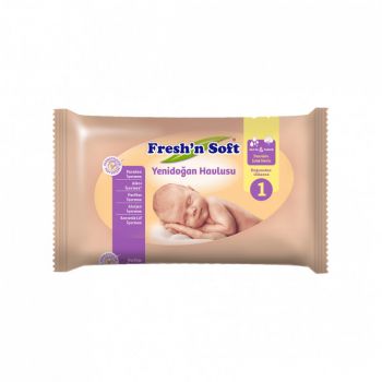 Hlavný obrázok Fresh´n Soft Baby Aqua 99% vlhčené obrúsky 40ks 9130