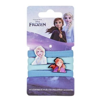 Hlavný obrázok Frozen set gumičiek do vlasov modré 4ks