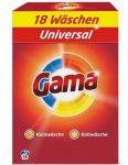 Gama Universal prášok na pranie 1,08kg 18 praní