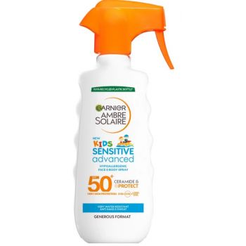 Hlavný obrázok Garnier Ambre Solaire Kids Sensitive Advenced SPF50+ mlieko na opaľovanie 270ml