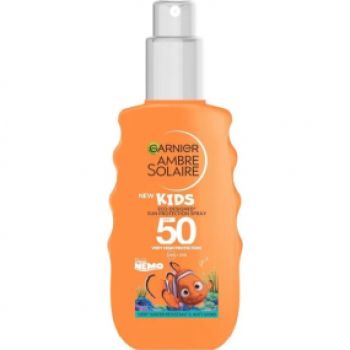 Hlavný obrázok Garnier Ambre Solaire Kids Sunscreen SPF50+ mlieko na opaľovanie v spreji 200ml