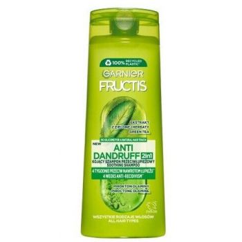 Hlavný obrázok Garnier Fructis Anti Dandruff 2v1 Green Tea šampón na vlasy proti lupinám 400ml