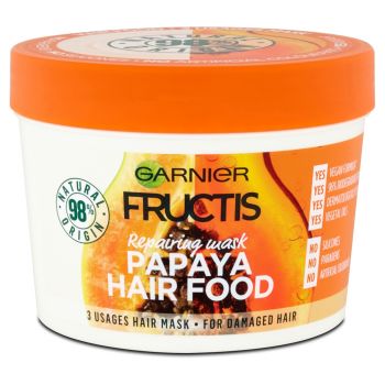 Hlavný obrázok Garnier Fructis Papaya Hair Food maska 390 ml