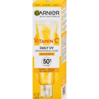 Hlavný obrázok Garnier Skin Naturals Vitamín C Invisible rozjasňujúci ústna voda fluid SPF50+ 40ml