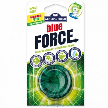 Hlavný obrázok General Fresh blue Force Forest WC tableta do nádržky tablety 40g