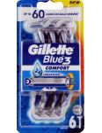 Gillette Blue3 Comfort jednorázový strojček 6ks