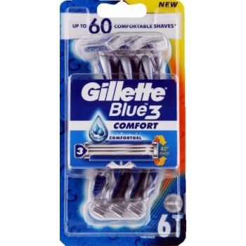 Hlavný obrázok Gillette Blue3 Comfort jednorázový strojček 6ks