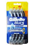 Gillette Blue3 Comfort jednorázový strojček 8ks