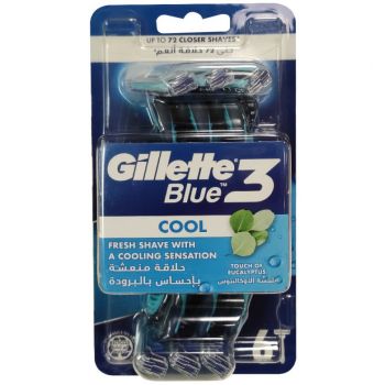 Hlavný obrázok Gillette Blue3 Cool jednorázový strojček 6ks