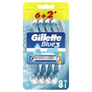 Hlavný obrázok Gillette Blue3 Cool jednorázový strojček 8ks