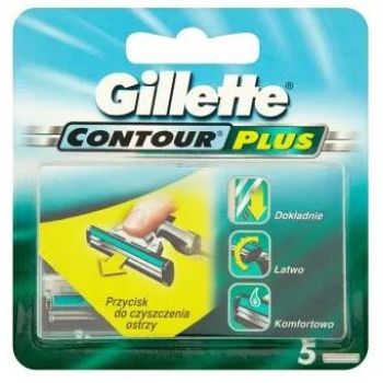 Hlavný obrázok Gillette Contour plus náhradné hlavice 5ks