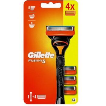 Hlavný obrázok Gillette Fusion holiaci strojček + náhradná hlavica 4ks