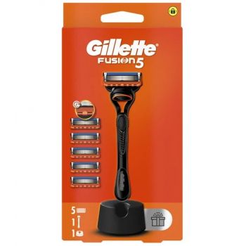 Hlavný obrázok Gillette Fusion5 holiaci strojček, náhradná hlavica 5ks, stojan