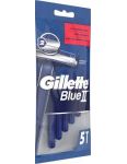 Gillette jednorázový holiaci strojček Blue II 5ks pánske 