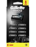 Gillette Mach3 Charcoal náhradné hlavice 8ks