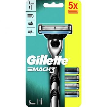 Hlavný obrázok Gillette Mach3 holiaci strojček + náhradné hlavice 5ks