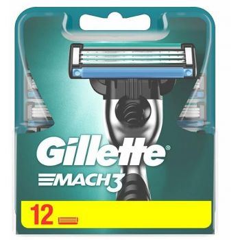 Hlavný obrázok Gillette Mach3 náhradné hlavice 12ks