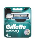 Gillette Mach3 náhradné hlavice 4ks