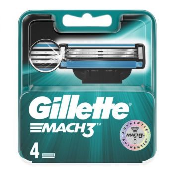 Hlavný obrázok Gillette Mach3 náhradné hlavice 4ks