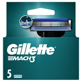 Hlavný obrázok Gillette Mach3 náhradné hlavice 5ks