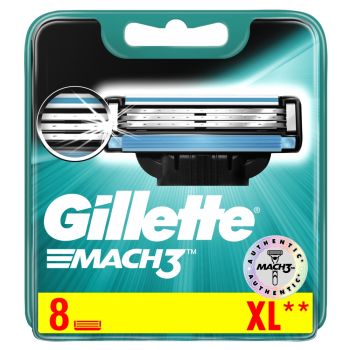 Hlavný obrázok Gillette Mach3 náhradné hlavice 8ks