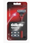 Gillette Mach3 Start Red Star holiaci strojček + náhradné hlavice 3ks