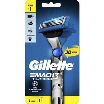 Hlavný obrázok Gillette Mach3 Turbo holiací strojček + náhradné hlavice 2ks