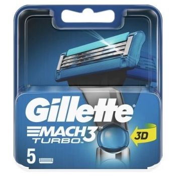 Hlavný obrázok Gillette Mach3 Turbo náhradné hlavice 4ks