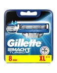 Gillette Mach3 Turbo náhradné hlavice 8ks