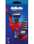 Gillette Proglide holiaci strojček, náhradná hlavica 4ks, stojan