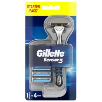 Hlavný obrázok Gillette Sensor3 holiaci strojček + náhradné hlavice 4ks