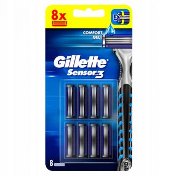 Hlavný obrázok Gillette Sensor3 náhradné hlavice 8ks