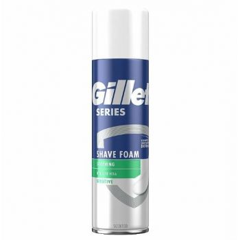 Hlavný obrázok Gillette Series Sensitive Soothing pena na holenie 250ml