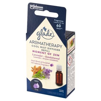 Hlavný obrázok Glade Aromatherapy Moment Of Zen Levander & Sandalwood náplň 17,4ml