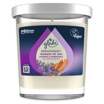 Hlavný obrázok Glade Aromatherapy Moment of Zen vonná sviečka v skle 170g