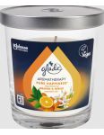 Glade Aromatherapy Pure Happiness & Orange Neroli vonná sviečka v skle 170g