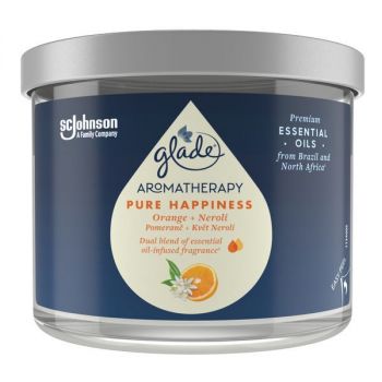 Hlavný obrázok Glade Aromatherapy Pure Happiness vonná sviečka 260g