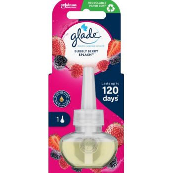 Hlavný obrázok Glade Bubbly Berry Splash elektrický osviežovač náplň 20ml