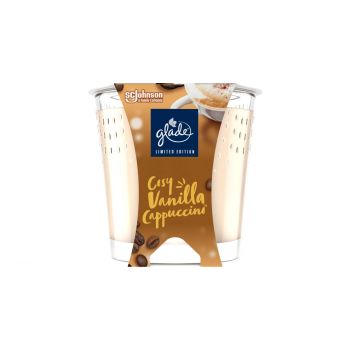 Hlavný obrázok Glade Cosy Vanilla Cappuccino sviečka 129g